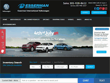 Tablet Screenshot of internationalvw.com